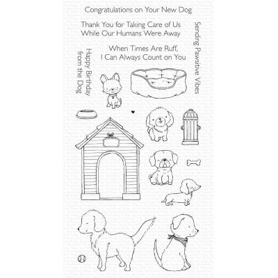 My Favorite Things Clear Stamps - Pawsitive Vibes